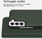 Accezz Samsung Galaxy S22 Plus - 2 in 1 Wallet Bookcase - Echt Nappa leer - Groen