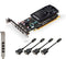 PNY NVIDIA Quadro P1000 - Grafische kaart - 4GB GDDR5 - Zwart