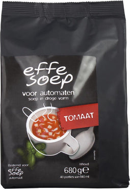 Effe Soep vending, tomaat, 140 ml, zak van 40 porties