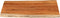 vidaXL - Tafelblad - rechthoekig - natuurlijke - rand - 110x80x2,5 - cm - acaciahout