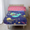 Happy Friday Sheet set 2 pieces Happy mermaid 160x270 cm (Single) Multicolor