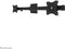 Neomounts FPMA-CB100BLACK - Dubbele monitor adapter - VESA 75x75 100x100 - Max 27
