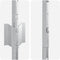 vidaXL - Schuttingpalen - 10 - stuks - U-Channel - 140 - cm - Gegalvaniseerd - Staal