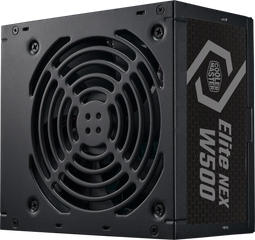 Cooler Master Elite NEX White - ATX Voeding 500W - 82% efficiëntie - 120mm ventilator