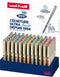 Uni-ball Eye roller Fine, punt 0,7 mm, display van 120 stuks, assorti
