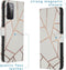 iMoshion Hoesje Geschikt voor Samsung Galaxy A72 Hoesje Met Pasjeshouder - iMoshion Design Softcase Bookcase - Meerkleurig / White Graphic