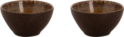Palmer Schaal Cecil 11 cm 25 cl Bruin Stoneware 6 stuk(s)