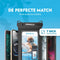 Travelly® Waterdicht Telefoonhoesje - Universeel Onderwater Hoesje IPX8 - Extra Opberg Vakje - Zwart