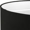 Mexlite K7976SS - Lampenkap - E27 fitting - Zwart ⌀ 40cm