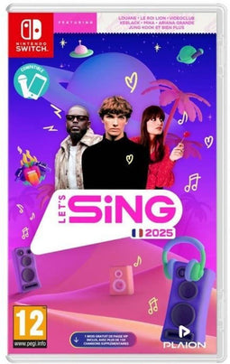 Let's Sing 2025 - Nintendo Switch - Muziekgame met carrièremodus en avatar-aanpassing