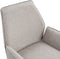 Eetkamerstoel Jill Linnen Beige Set van 2 stuks