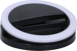 Grundig Selfie Ring Light - Ringlamp Smartphone - 36 LED's - 3 Standen - Ø8,5 Cm