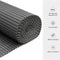 Woltu PVC Tuinscherm - Grijs - 500 x 100 cm - Weerbestendig en UV-bestendig