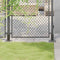 vidaXL - Paonderstellen - vierkant - 4 - st - gepoedercoat - staal - antraciet