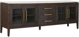 Dientafel Home ESPRIT Marmer Mangohout 200 x 40 x 70 cm