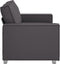 vidaXL - Grijze - Loveseat - Sofa - 120 - cm - - - Kunstleer