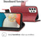 iMoshion Hoesje Geschikt voor Samsung Galaxy A53 Hoesje Met Pasjeshouder - iMoshion Luxe Bookcase - Rood