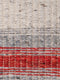 Varenna Red Vloerkleed - 250x300 - Rechthoek - Laagpolig,Structuur Tapijt - Industrieel - Grijs, Rood, Wit