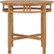 vidaXL - Eettafel - Ã80 - cm - massief - teakhout