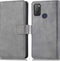 iMoshion Hoesje Geschikt voor TCL 20Y Hoesje Met Pasjeshouder - iMoshion Luxe Bookcase - Grijs