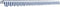 vidaXL - Luifel - handmatig - uittrekbaar - 500 - cm - blauw/wit
