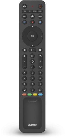 Hama Universele Afstandsbediening - Solar - Bedient 8 apparaten - Zwart