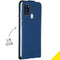 Accezz Galaxy A21s - Flipcase - Kaarthouder - Blauw