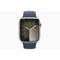 Apple Watch Series 9 - 45mm - Roestvrij staal - Zilver - GPS + Cellular
