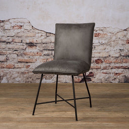 SIDD Trofa sidechair - fabric amazon 2 grey