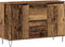 vidaXL - Dressoir - 104x35x70 - cm - bewerkt - hout - oud - houtkleurig