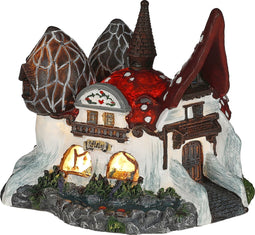 Efteling – Miniature Huis van de Kabouters - l10,5xw9,5xh8,5 - Woonaccessoires en seizoensgebondendecoratie