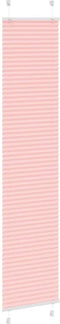 vidaXL - Plissé - rolgordijn - 50x200 - cm - stofbreedte - 49,4 - cm - polyester - roze