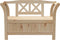 vidaXL - Tuinopslagbank - 119x76x44 - cm - Massief - Grenenhout