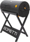 Boretti Barilo - Barbecuehoes - 59 x 110 x 105 cm - waterbestendig - Antraciet