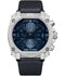 Police PEWJF2226802 - Herenhorloge - Mineraalglas - Blauw Zilverkleurig