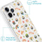 iMoshion Hoesje Geschikt voor iPhone 13 Pro Hoesje Siliconen - iMoshion Design hoesje - Transparant / Allover Sushi