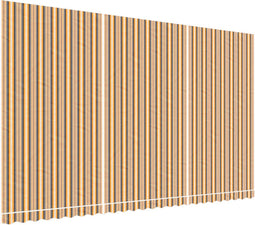 vidaXL - Vervangingsdoek - voor - luifel - gestreept - 6x3,5 - m - meerkleurig