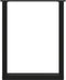 vidaXL - Eettafelpoten - 2 - st - U-vormig - 60x(72-73) - cm - staal - zwart