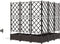 vidaXL - Tuinpotten - met - Waterirrigatiesysteem - - - 5 - stuks - - - Bruin