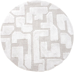 Vloerkleed Liana Creme Rond ø160 cm