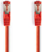 Nedis CAT6-kabel - RJ45 Male - RJ45 Male - S/FTP - 7.50 m - Rond - LSZH - Rood - Polybag