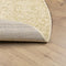 vidaXL - Vloerkleed - PAMPLONA - shaggy - hoogpolig - modern - Ø - 160 - cm - goudkleur