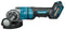 XGT 40 V Max - Haakse slijper 125 mm - 11000 toeren - Rubber demper - Soft start