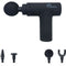 Massagepistool - LITTLE BALANCE - Sport Relax - 6 snelheden - 4 koppen - Zwart