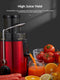 Royalty Line® PJ19001 Sapcentrifuge - Juicer Voor Groenten & Fruit - Juicers Met 1500ml Pulpcontainer & 450ml Sapbeker - BPA Vrij - 3 Snelheden - 700W - Rood