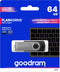 Goodram UTS3 - USB Stick 64GB - USB 3.2 Gen 1 60MB/s - Zwart