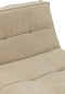 J-Line sofa grid - populierenhout/schuim - donkerbeige