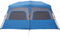 vidaXL - Gezinstent - 10-persoons - waterdicht - snelontgrendeling - blauw