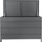 Kussenbox Cassis 650L - grijs aluminium