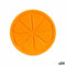 Kou-accumulator Oranje Plastic 250 ml 17,5 x 1,5 x 17,5 cm (24 Stuks)